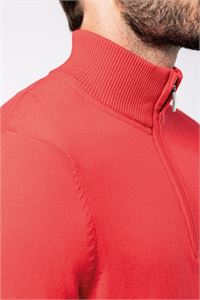 MAGLIONE UOMO MEZZA ZIP